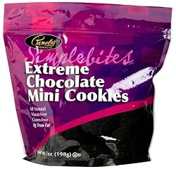 Pamela's Products Simplebites Extreme Chocolate Mini Cookies, 7-Ounce Pouches (Pack of 6)