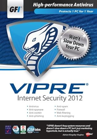 GFI Software VIPRE IS 2012 - 1PC 1 Year