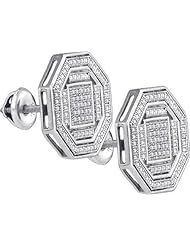 0.17CTW-DIA MICRO-PAVE EARRING