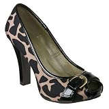 Mossimo Danae Peep-Toe Pumps - Giraffe