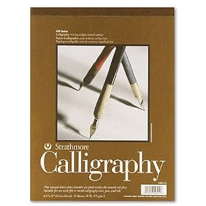 Strathmore-400-Series-Calligraphy-Pad-8-1-2-in-x-11-in-sheets-pad-of-50
