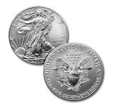 Silver Eagle 1 Oz .999 Silver Coin