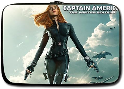customartsdiy Captain America Women Custom Printed Twin Sides 15" Sleeve for Macbook Pro