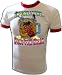 Vintage Only Here For The Beer bud coors miller college ringer iron-on t-shirt