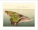 Birdseye view Helgoland Germany, c. 1890s, S-UNF
