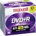 MAXELL DVD+R 4.7GB DVD Recordable Disc ( 10-Pack )
