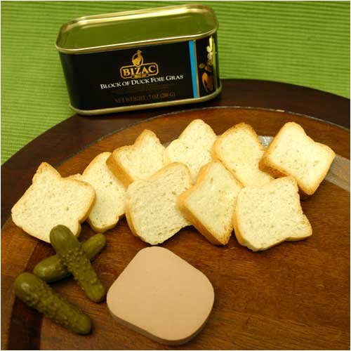 Block Of Duck Foie Gras Fully Cooked by Bizac by Gourmet Food Store
