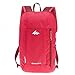 QUECHUA Kids Outdoor Travel Backpack For Hiking Camping Children Cute Hiking Daypack Colorful School Bags Bookbags Mini Small Back Packs Rucksack (OBK003-R1)