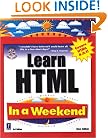 Learn HTML In a Weekend, 3rd Edition W/CD