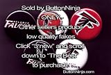 Set of 5 Atlanta Falcons Pins 1.25" Buttons NFL Football