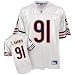 Reebok Chicago Bears Tommie Harris Replica White Jersey-Size: Large