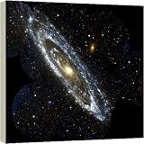 Box Canvas Print of Andromeda Galaxy, UV image from Science Photo Library