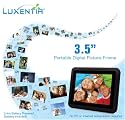 Luxentia 3.5" Digital Photo Viewer & Frame in Black
