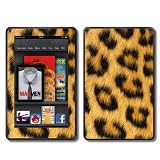 Amazon Kindle Fire Skins Kit - Cheetah Print Leopard Pattern Faux - Skins Decals. (This will only fit the Kindle Fire).
