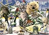 Jumbo Puzzle - Animals in the Snow 1000 piece puzzle