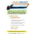 Essentials of Outcome Assessment (Essentials of Mental Health Practice)