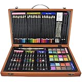 Strokes Art Supplies Deluxe Art Set for Drawing and Painting (80-Piece)
