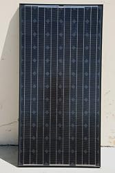 180 Watt Black Frame Mono-crystalline Solar Panel and Battery Charger - for charging 24V battery