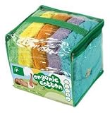 Tots Bots Nappy Day Pack (Stage 1, Nippa Fastening, Organic Cotton Material, Rainbow Colours)