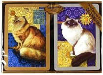 Congress Playing Cards w/Cel-U-Tone Finish - Cats Sitting Pretty