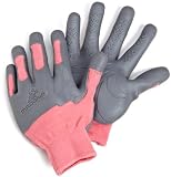 Mad Grip Pro Palm Knuckler Glove 100,Pink/Grey,Small/Medium