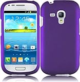 Generic Hard Cover Case for Samsung Galaxy S3 Mini - Retail Packaging - Purple