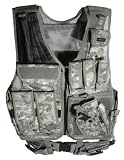 51TQzyDw6EL. SL160  FirePower Deluxe Airsoft Tactical Vest   Digi Camo
