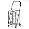 Black Folding Shopping Cart