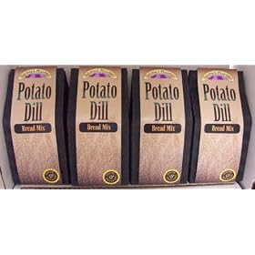Potato Dill Bread Mix - 4 Boxes by Leonard Mountain
