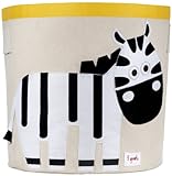 3 Sprouts Storage Bin, Black/White