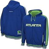 Hawks Mitchell & Ness NBA Court Vision Hoody - Men's ( sz. XXL, Royal : Hawks )