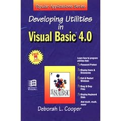 Developing Utilities in Visual Basic 4.0 (Popular Applications)