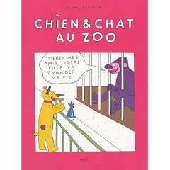 Chien & chat au zoo