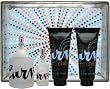 Curve Chill by Liz Claiborne for Men 4 Piece Set Includes: 4.2 oz Cologne Spray + 0.5 oz Cologne Travel Spray + 3.4 oz Cooling Skin Soother + 3.4 oz Cooling Hair & Body Wash + Reusable Plastic Case