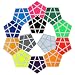 Cubicle Megaminx Bright Sticker Set 32mm-ShengShou RS.443.00