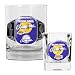 Los Angeles Lakers NBA 14oz Rocks Glass & 2oz Shot Glass Set 09' Finals Champ