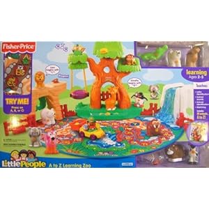 Fisher Price Little People A to Z Learning Zoo Playset