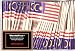 One Box Malaysia Toothpick Flags, 100 Small Mini Malaysian Flag Cupcake Toothpicks or Cocktail Picks