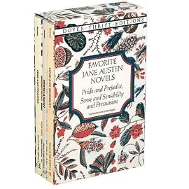 Favorite Jane Austen Novels: Pride and Prejudice, Sense and Sensibility and Persuasion