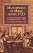 Masterpieces of Music Before 1750 (Dover Books on Music)