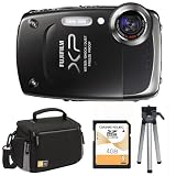FinePix XP20 with Mini Tripod, Carry Case and 4GB SD Card