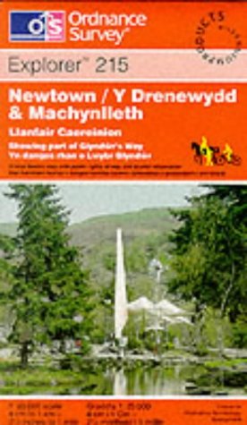 City Travel Guides Discounted  Livres : Carte de randonnée : Newtown - Drenewydd