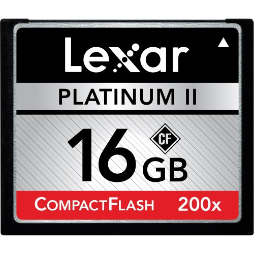 Lexar LCF16GBSBNA2002 Platinum II 16 GB CF 200x