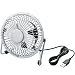 : ELECOM USB扇風機 レトロ調 ホワイト FAN-U18WH