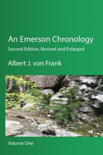 An Emerson Chronology (Volume 1)