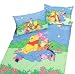 Herding, 2422x20.063.403, Bettw&auml;sche Winnie Pooh (Kids Best), Gre: 40x60 cm - 100x135 cm, Material: 100 % Baumwolle (Linon)