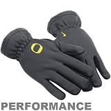 Nike Oregon Ducks Charcoal Therma-FIT Performance Gloves