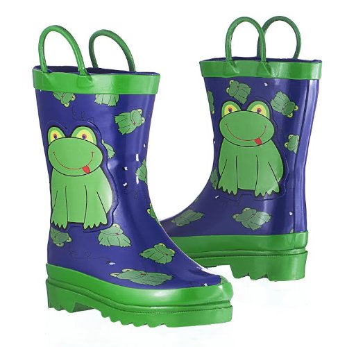 froggy rain boots