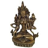 Buddhist Sculpture Tara Buddha Handmade Collectible Brass Statueby DakshCraft