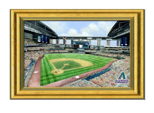 Buy Arizona Diamondbacks Chase Field Stadium Large Picture by Eglomise Designs